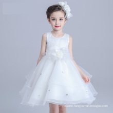 latest dresses design clothing outfit for ruffle summer children dress wholesale cute kid clothes